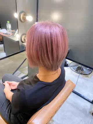 ショート カラー unique RINNEのヘアスタイル