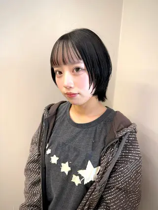 ショート カラー カラー特化/ブリーチ 梅田中崎町/あかりのヘアスタイル