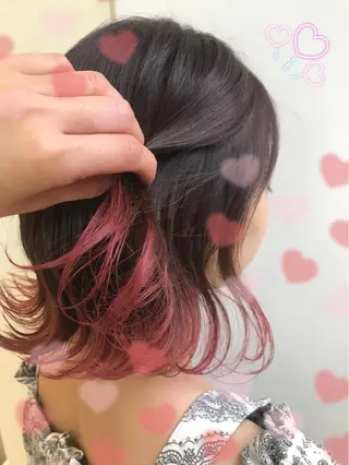 ミディアム カラー EMANON新宿東口所属・新宿駅近♡個室 ♡関口三都季🌜のヘアスタイル