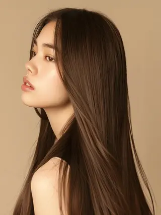 ロング 上家 慎太郎のヘアスタイル