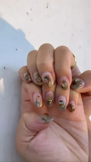 ネイル nailsalon　hue所属・小山 羽奈のネイルデザイン