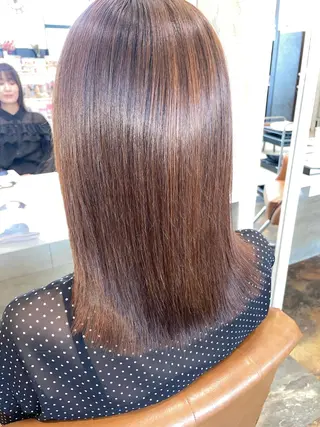 セミロング RITZ 髪質改善/ 清水のヘアスタイル