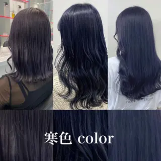 カラー Ella所属・nana【艶髪】/ レイヤー/縮毛矯正のヘアスタイル