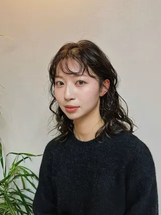 ミディアム HIROKI /メンズ/艶カラーのヘアスタイル