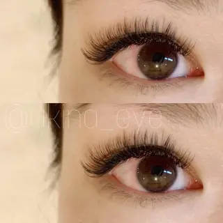 マツエク・マツパ Roco'Lush カジ ユキナのマツエク・マツパデザイン