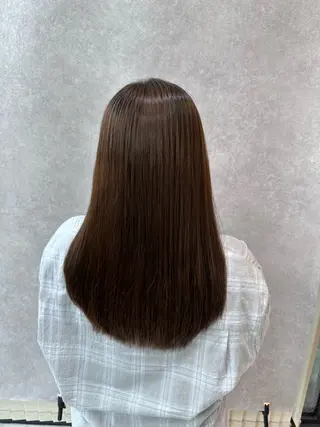 ロング 🔸縮毛矯正/髪質 改善カラー石崎🔸のヘアスタイル