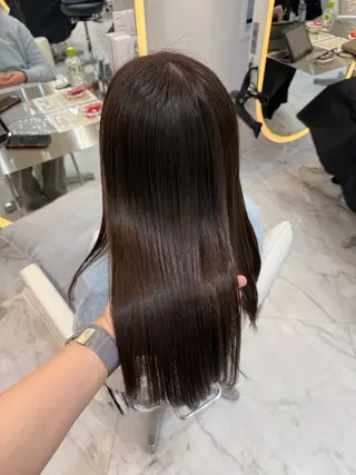 ロング 髪質改善×艶カラー / sayaka🤍のヘアスタイル