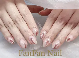ネイル FanFan 長さ出し専門のネイルデザイン