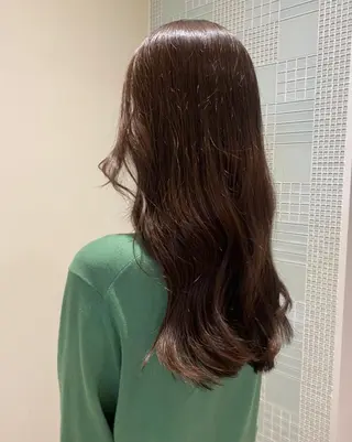 ロング カラー マツモト カラー/ショートボブのヘアスタイル