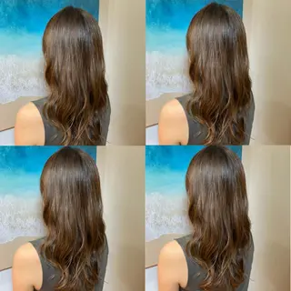 セミロング パーマ Miku❇️ フェイスレイヤーのヘアスタイル