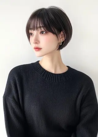 ショート nex the salon coall所属・🫧似合わせショート イシダ🫧のヘアスタイル