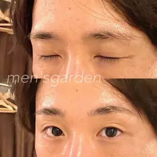 メンズ アイブロウ メンズガーデン yuriのネイルデザイン