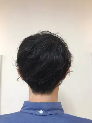 ショート パーマ メンズ 横田  尚登のヘアスタイル
