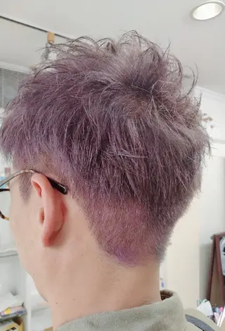 ショート メンズ カラー IDo21いど美容室 森長店長のヘアスタイル