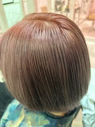 カラー 大山 莉奈のヘアスタイル