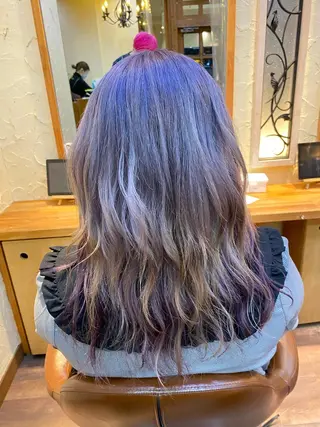 ロング カラー パーマ ヘアアレンジ メンズ キッズ ネイル マツエク・マツパ emu所属・🌈髪質改善・美髪矯 正・平野瀬乃🌈のヘアスタイル