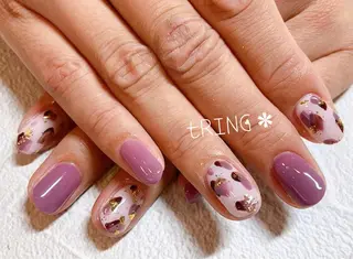 ネイル tRING＊ しいの木台のネイルデザイン