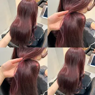 ロング カラー 🤍透明感/韓国風 🤍サクラギヒトミのヘアスタイル