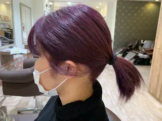 ミディアム カラー 髪質改善&Spa fee南越谷2号店所属・髪質改善/南越谷/ 山岸彩夏のヘアスタイル