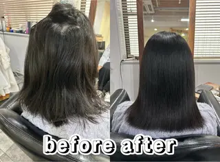 ロング パーマ 👑松山ストレート/ メンズヘア/龍仁👑のヘアスタイル