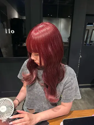 ロング the　hinc所属・ひな🐥 ボブ/ハイトーン🫧のヘアスタイル