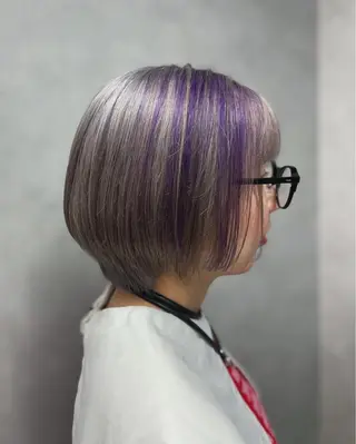 ショート ulu by dot.所属・かがみはやと 髪質改善/縮毛矯正のヘアスタイル