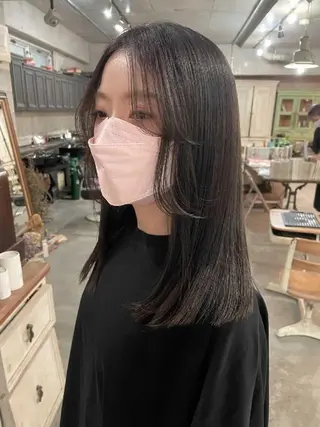 セミロング 南堀江 möwen ( メーヴェ )所属・mowen RUIのヘアスタイル