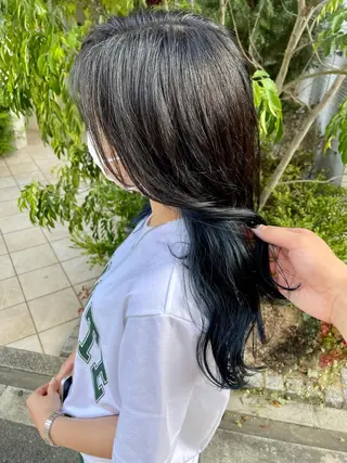 ロング 亀川蓮 Agu hairのヘアスタイル