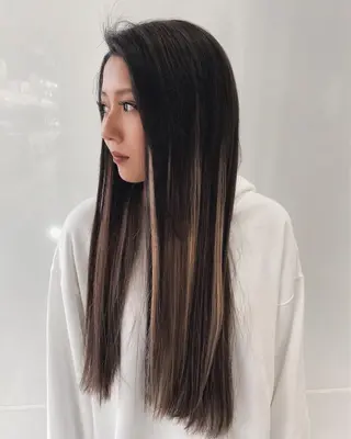 ロング カラー 美容室 HAKUAのヘアスタイル