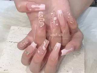 ネイル 長さ出し専門 nynaのネイルデザイン