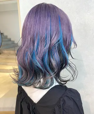 ミディアム カラー ちょめ/八王子 ZEST emuのヘアスタイル