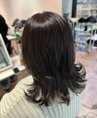 ミディアム カラー little×kuruku 銀座2号店 【リトルクルク】所属・🗽うる艶/メンズ Yui🗽🗺️のヘアスタイル