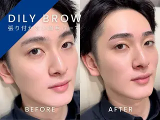 メンズ アイブロウ M DIALILY 加納達也の眉毛・アイブロウイメージ