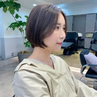 ミディアム an🦋ショートボブ 【蔵前】のヘアスタイル