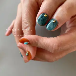 ネイル Freex nail所属・freex nail /ニュアンス/個性派のネイルデザイン