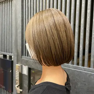 ショート カラー 縮毛矯正/髪質改善/ 石橋代智のヘアスタイル