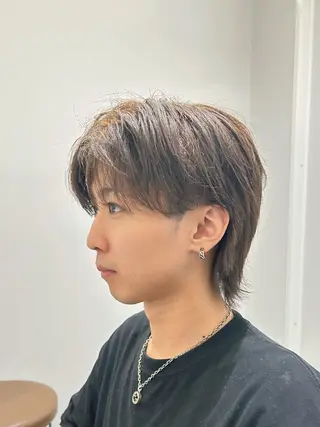 ショート カラー メンズ calna by ELMO  上ノ井のヘアスタイル