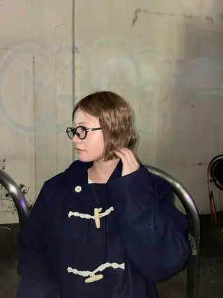 ショート カラー ルカ/ ニュアンスヘアのヘアスタイル