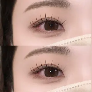 マツエク・マツパ Maison de Eye所属・CreBiA🤍 小栗ななかのマツエク・マツパデザイン