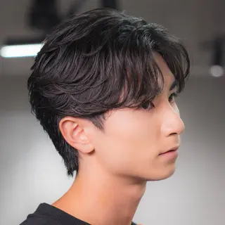 ショート パーマ メンズパーマ職人 パーマ🔥ritaのヘアスタイル