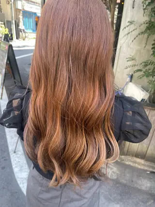 ロング カラー absolute所属・艶カラー🎀 YUUKAのヘアスタイル