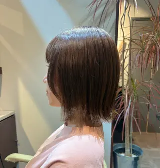 ミディアム 襟川 彩奈のヘアスタイル