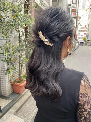 ロング 🍋暖色カラーヘアア レンジniina🍋のヘアスタイル