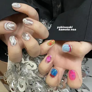 ネイル ゆびノさき茨木店 ニュアンス/アートのネイルデザイン