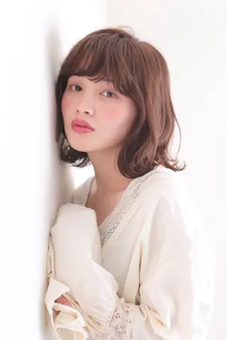 ミディアム カラー うる艶カラー 🫶🏼💭mikaのヘアスタイル