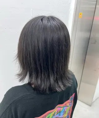 ミディアム カラー あすか JILLSTUDIOのヘアスタイル