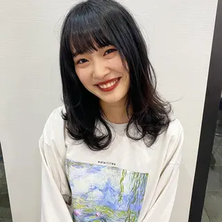 セミロング カラー Kouta/似合わせ /パーマ/カラーのヘアスタイル