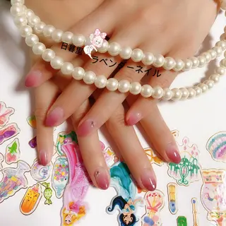 ネイル ラベンダー💖日暮里 ルル💖ネイルのネイルデザイン