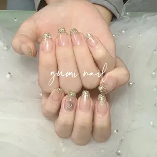 ネイル 𝐲𝐮𝐦𝐢🎀 長さ出しデザイン専門のネイルデザイン