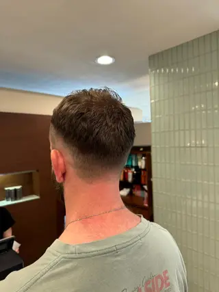 ショート メンズ ラカリテ所属・渋谷 りなのヘアスタイル